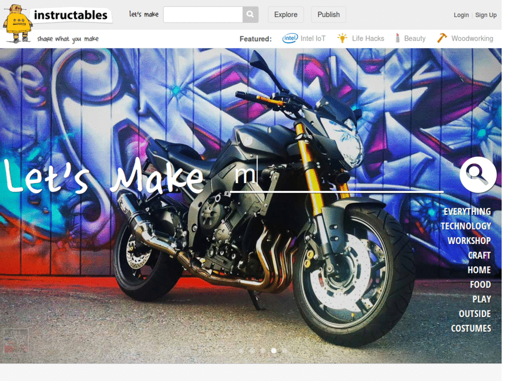 Instructables hide ad