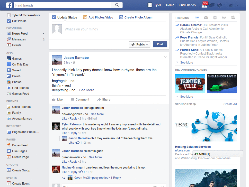 Booster's Facebook Test Theme v1.0