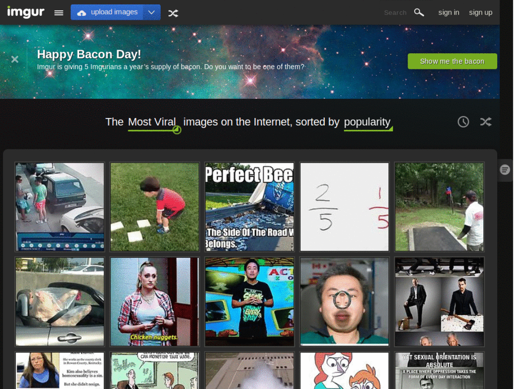 unclutter image hosters