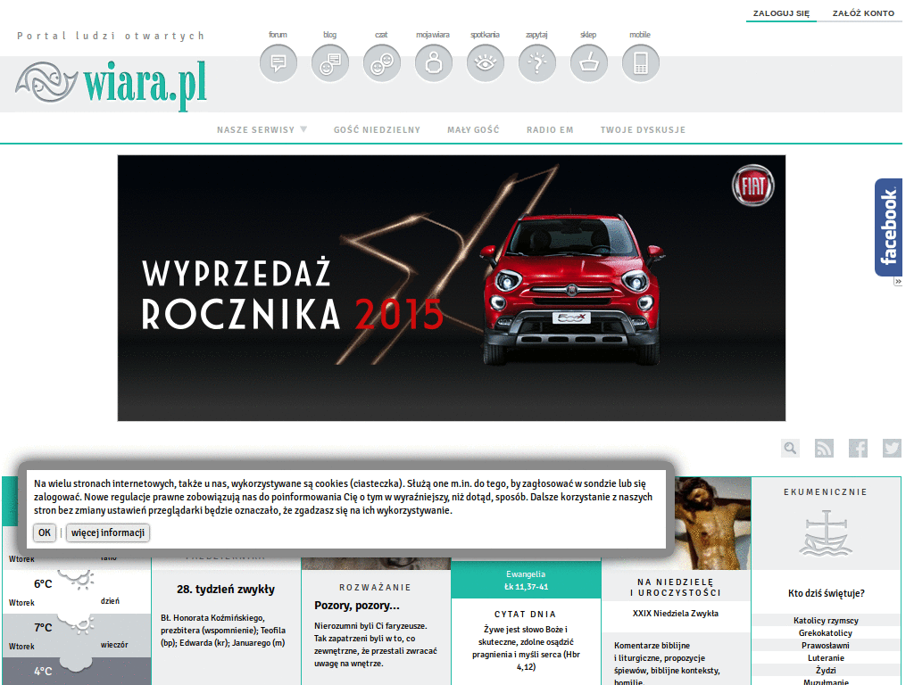 Read wiara.pl easily