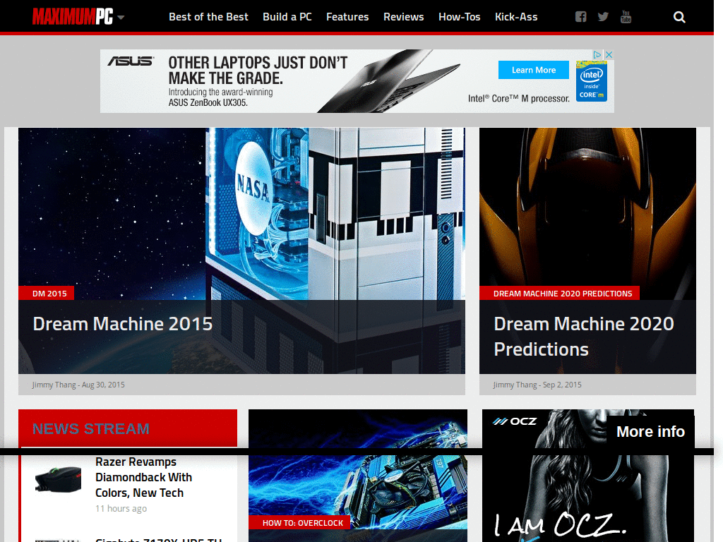 Maximum PC Forums (red & grey)