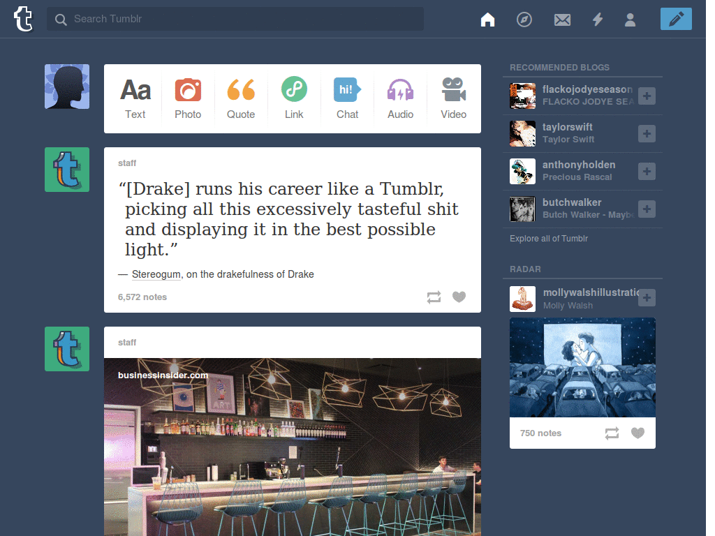 Tumblr Logo - Yamblr (Young Avengers)