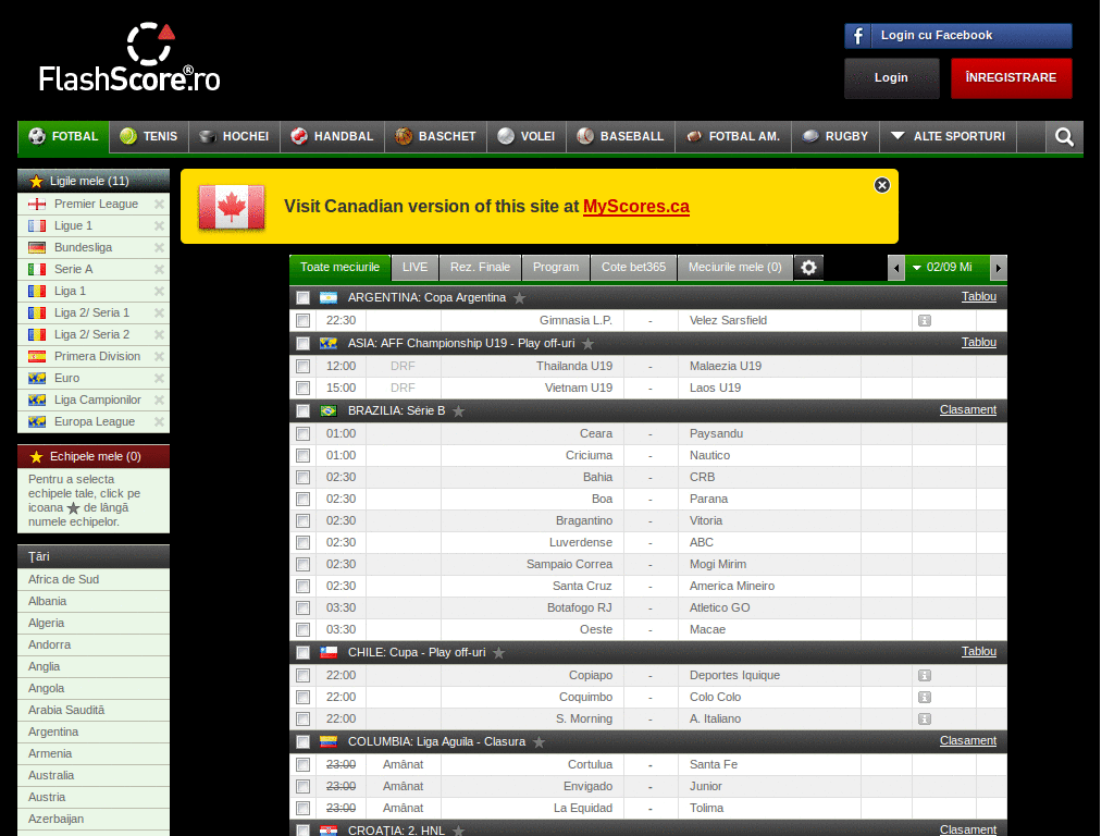 My Flashscore