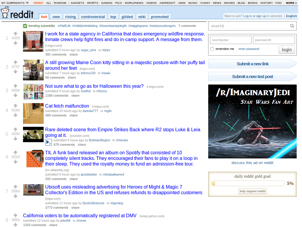 Reddit hide sponsored links