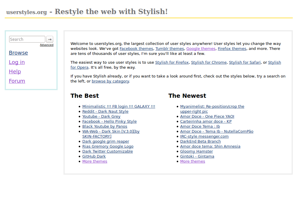 ◆userstyles.org