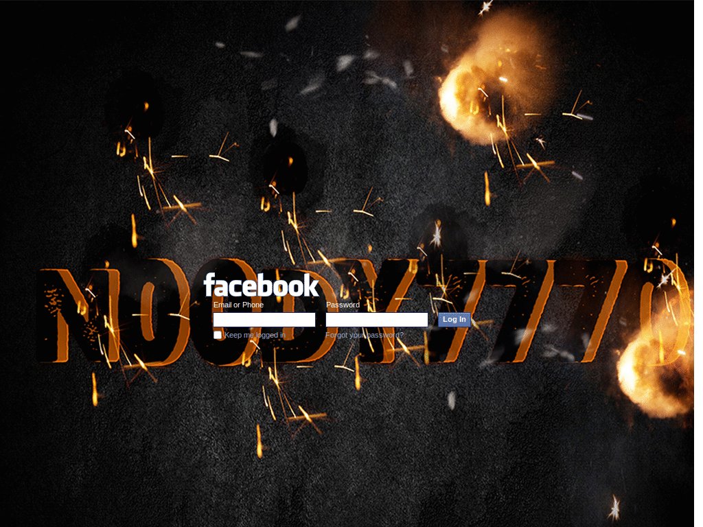 n00dY7770 FaceBullet Login