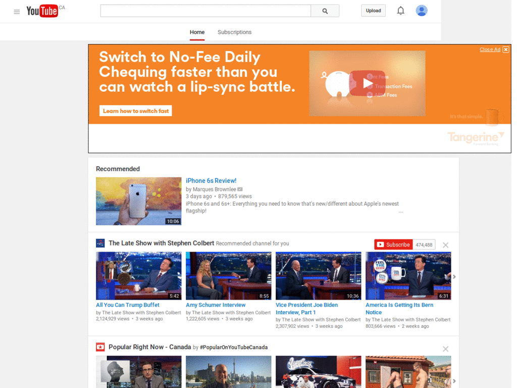 Central Youtube