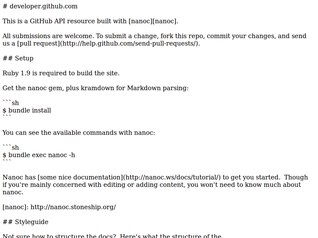 GitHub pre