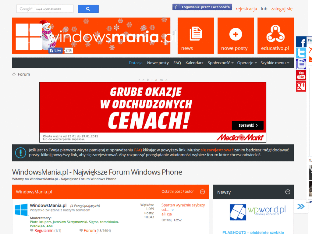 WindowsMania.pl - Styl pomarańczowy