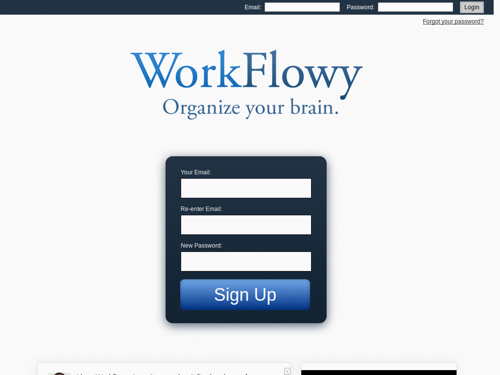 workflowy narrow