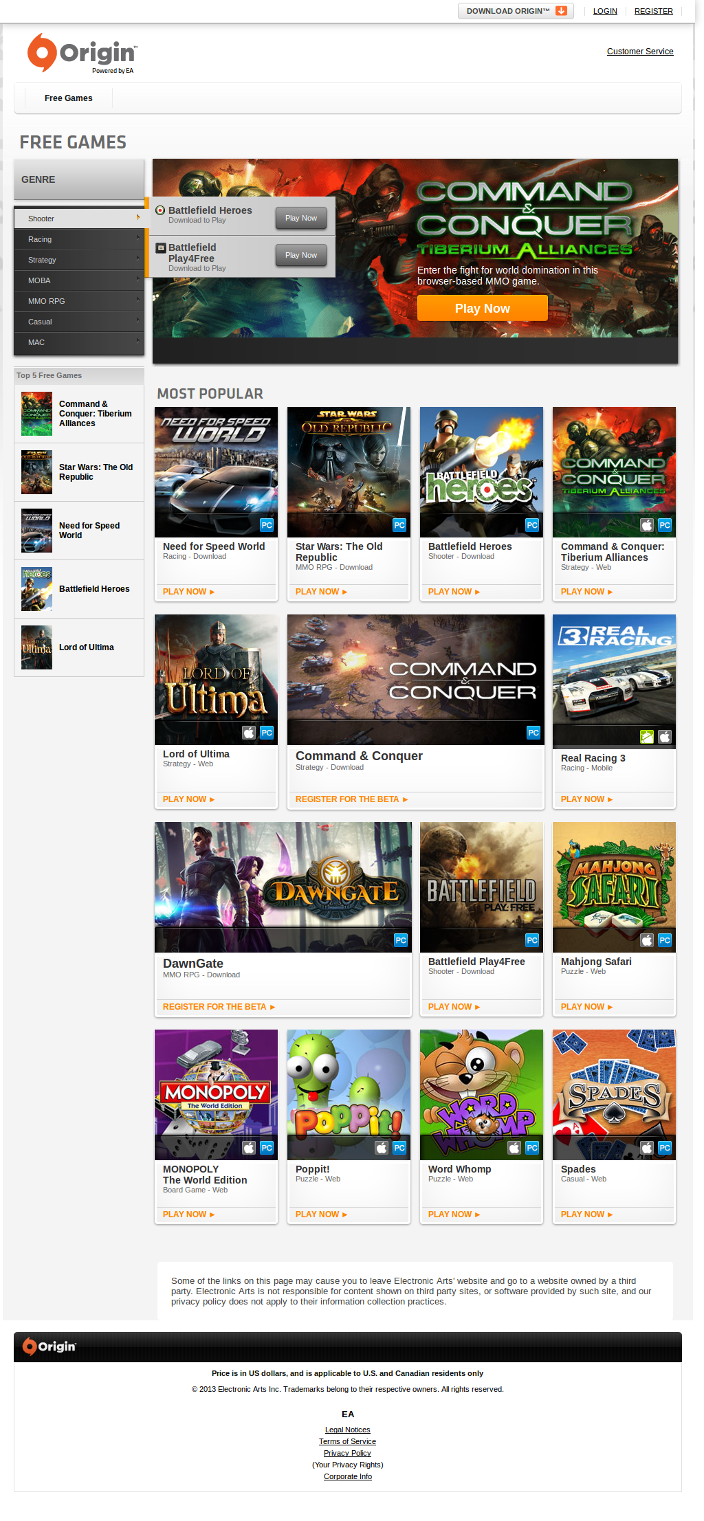 Battlefield Play4Free - No text-colours