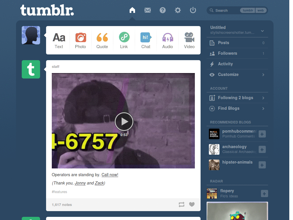JOURNEY TUMBLR THEME