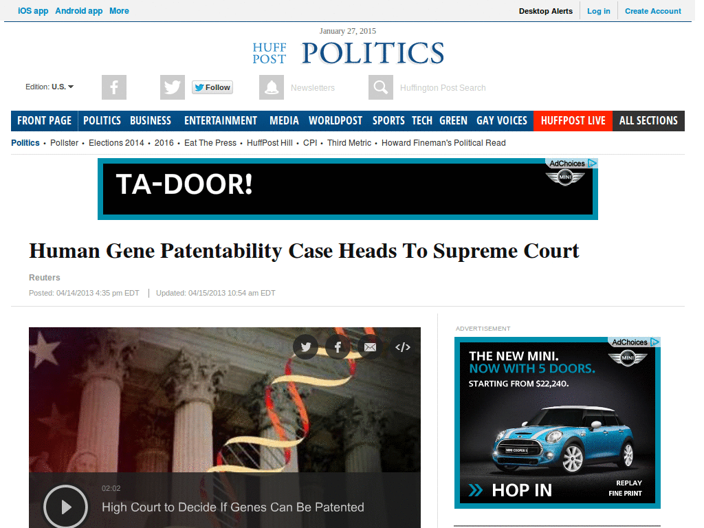 Simply the Huffington Post