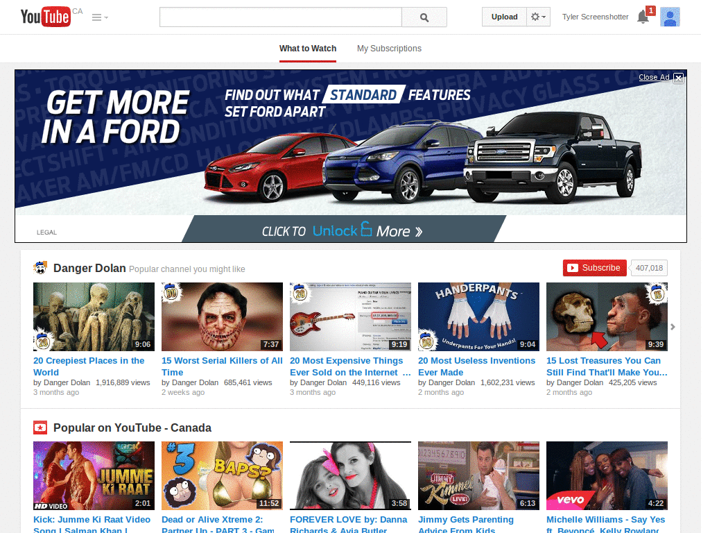 YouTube Hightlight Play Controls