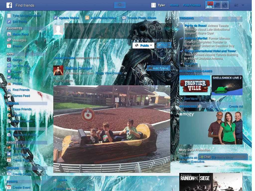 World Of Warcratf LK Facebook by bir2d