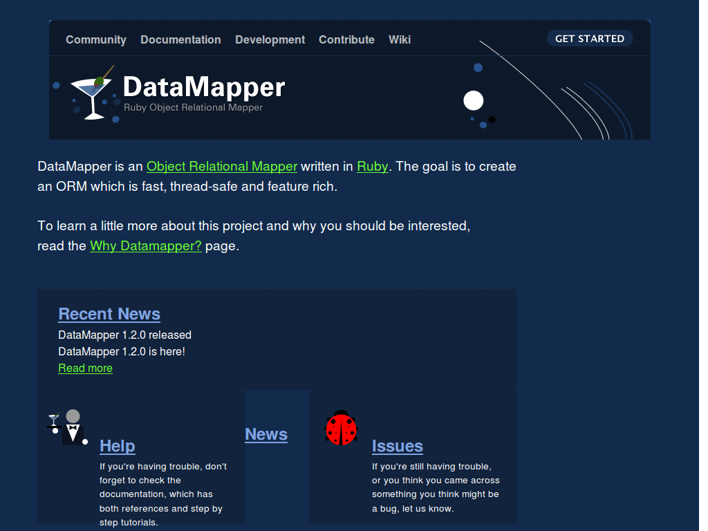 DataMapper Documentation