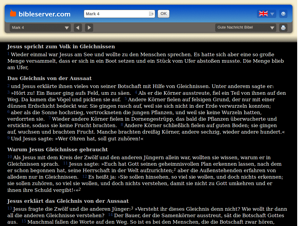 bibleserver.com - weiß auf schwarz(white on black)