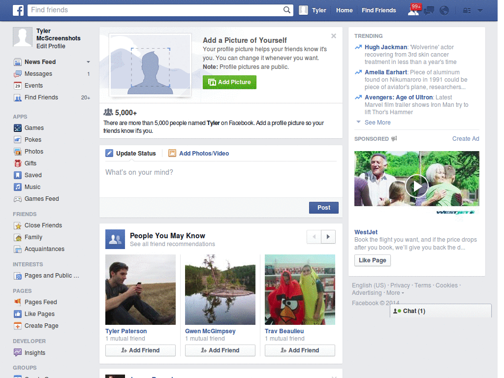 Facebook- login Page By C-zar Shehab