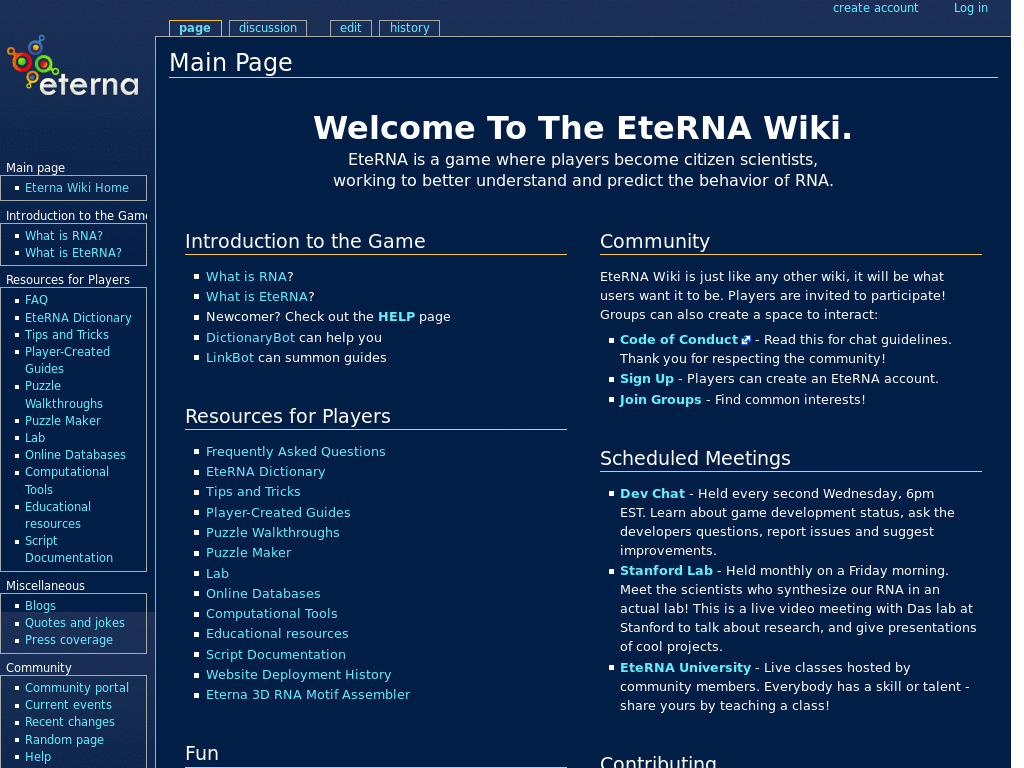 EteRNA Wiki - Blue