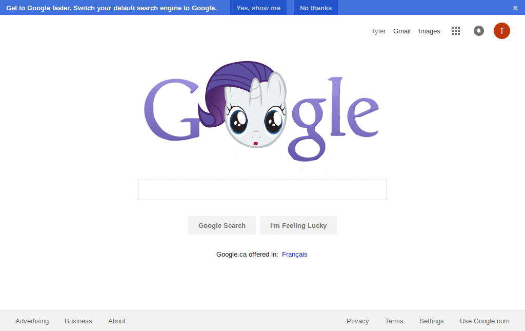 Filly Rarity Google