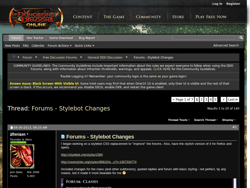 DDO Forums