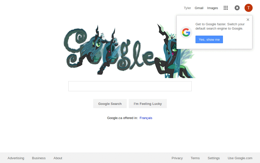 Chrysalis Google Logo