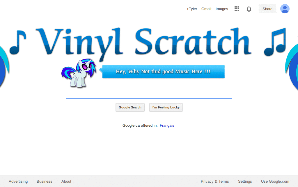 Vinyl Scratch Custom Google Logo (1920x1080)a