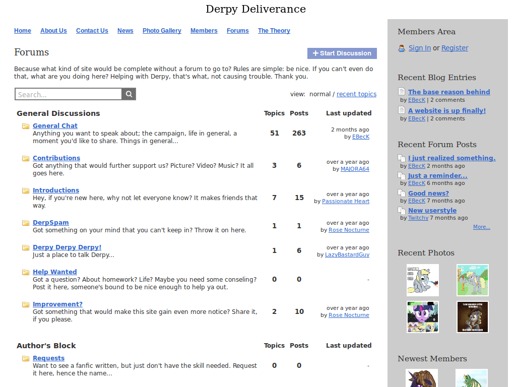 Derpy Deliverance Minimal