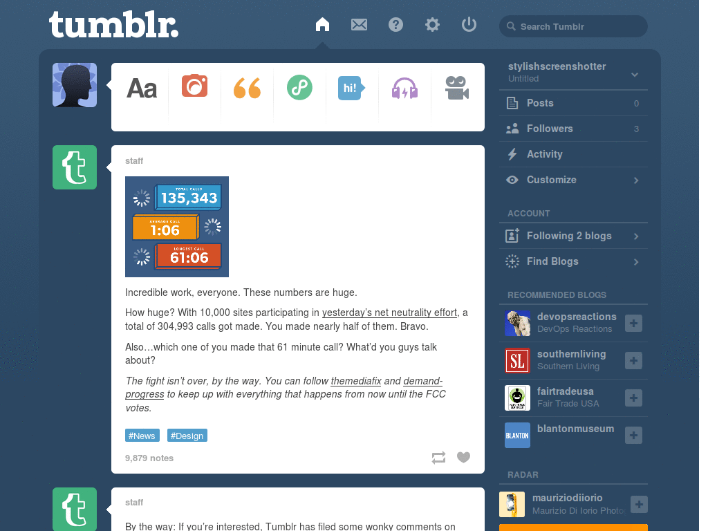 tumblr Post Icons - customized