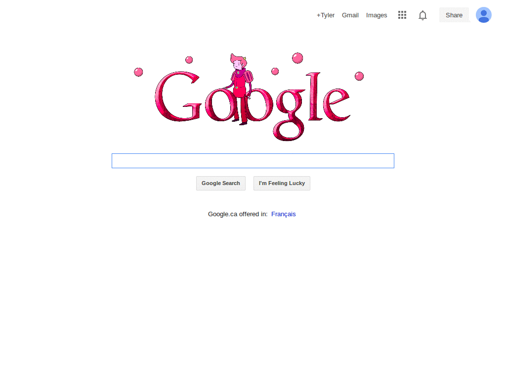 Adventure Time Google (Prince Gumball)