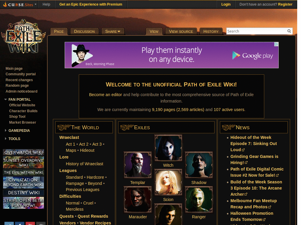 Path of Exile Wiki - Fontin