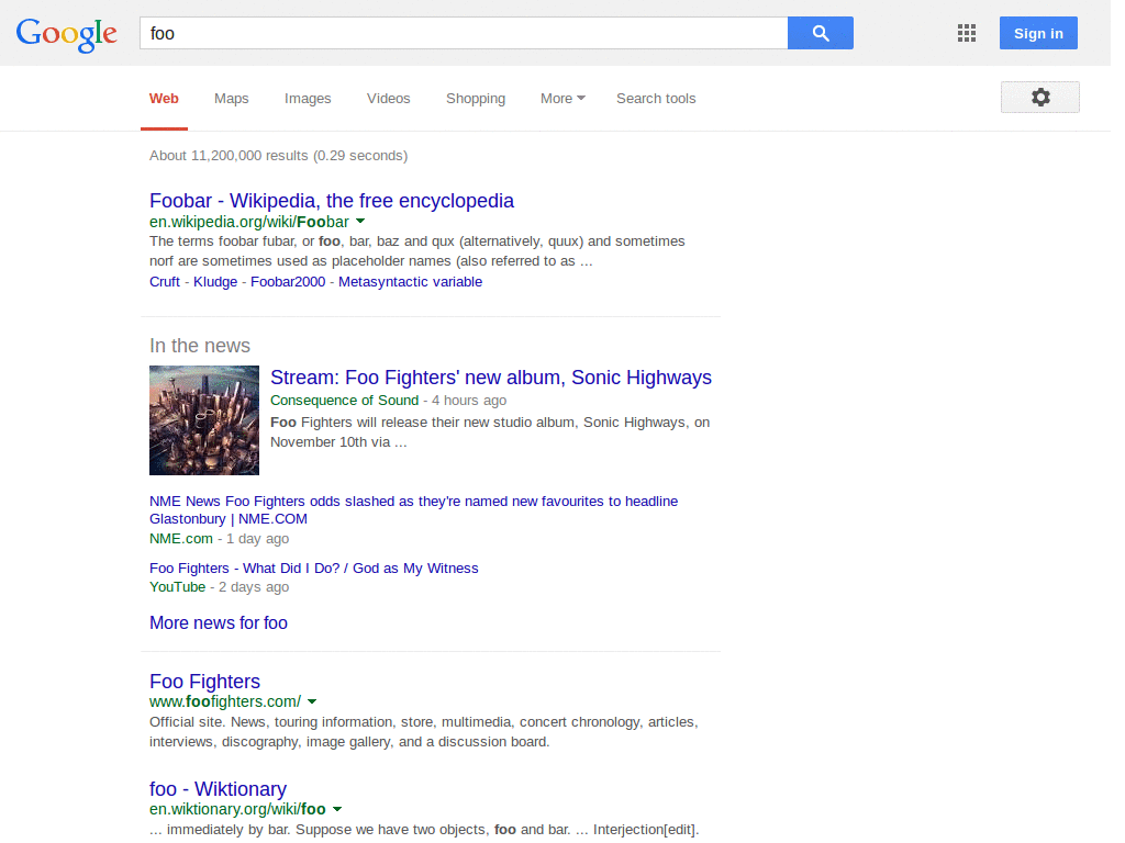 Google Search - Remove Cookie Notice
