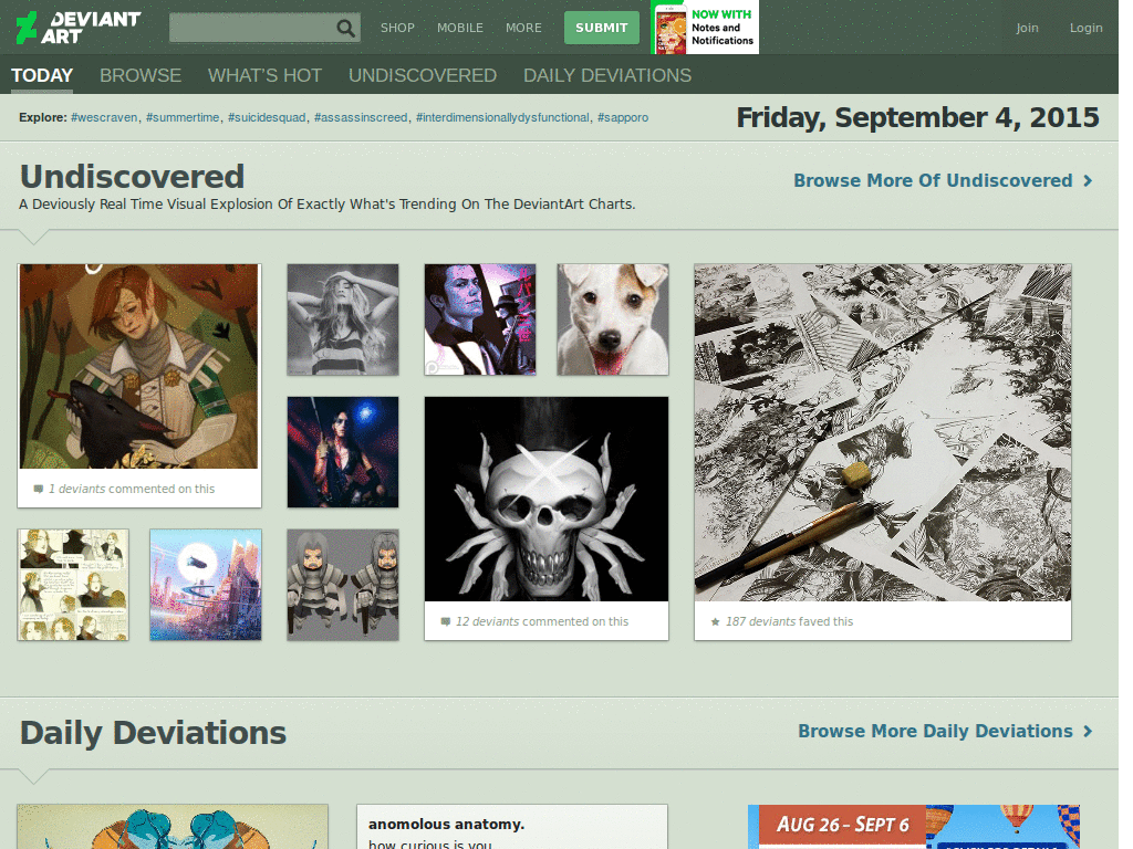 DeviantArt optimizer