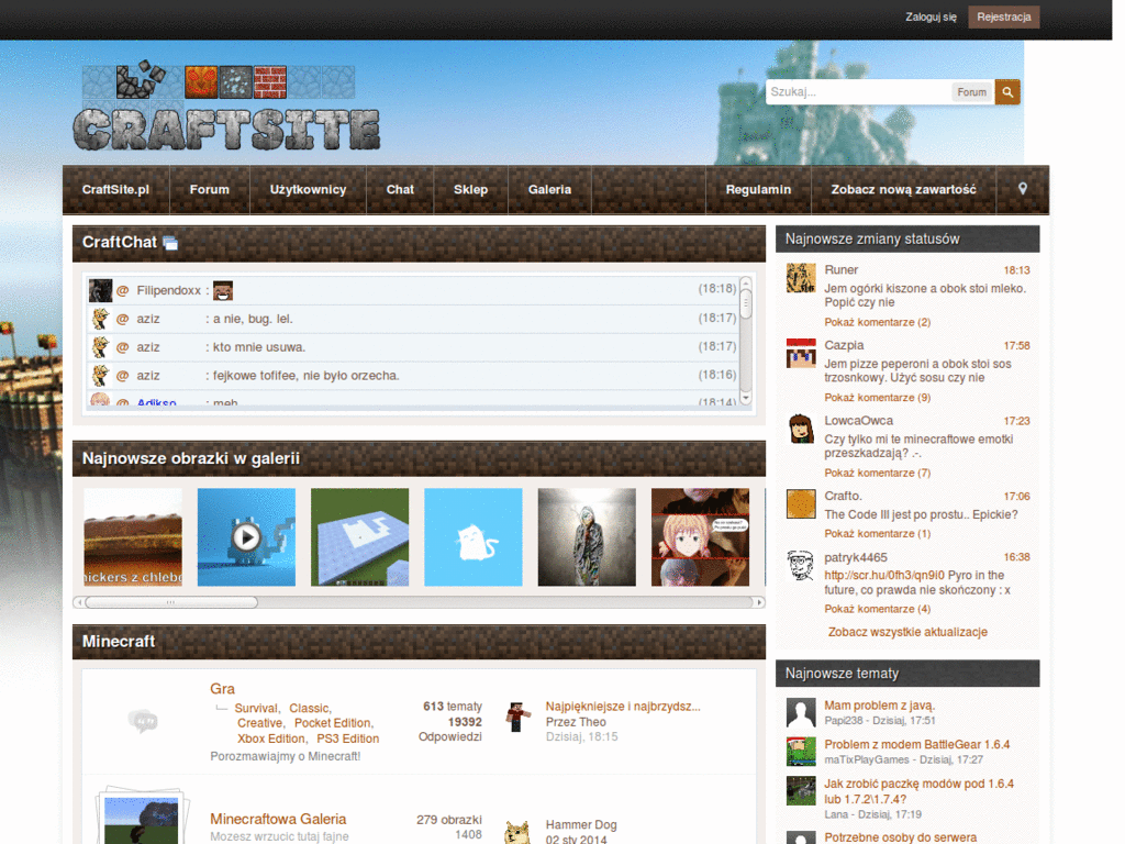 CraftSite ThePatrollPL Lepsze awatary