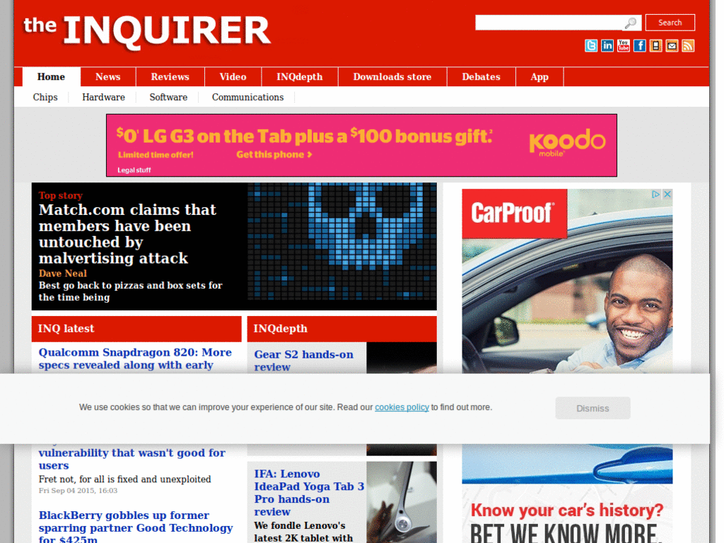 theinquirer.net - Bare To The Bone (White)