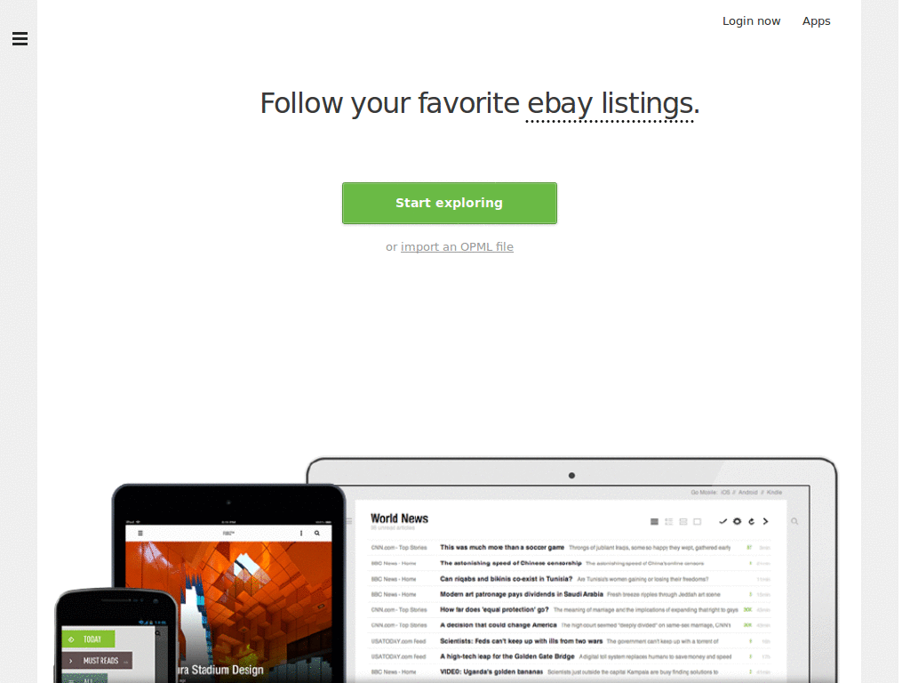 feedly dark background modified to have no icons
