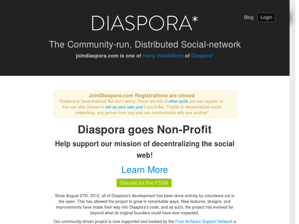 Diaspora Override
