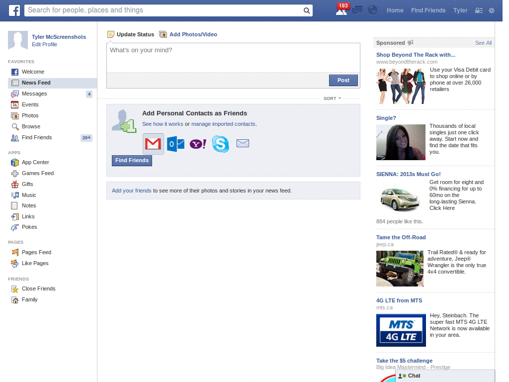 Schweinsteiger theme for facebook