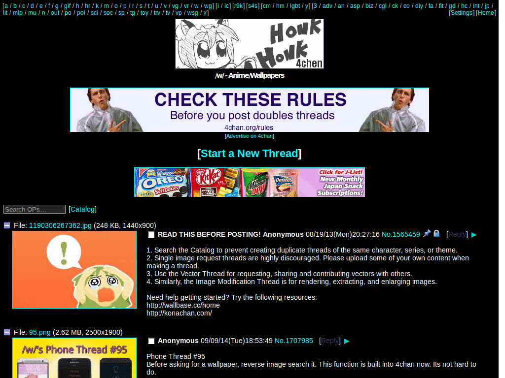 pball's dark 4chan theme