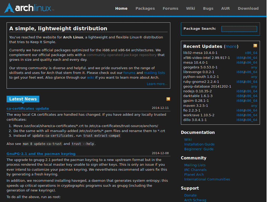 Another dark Arch Linux theme