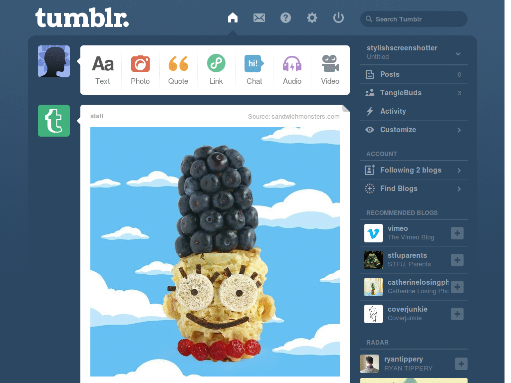 Tanglebuds Follower Button