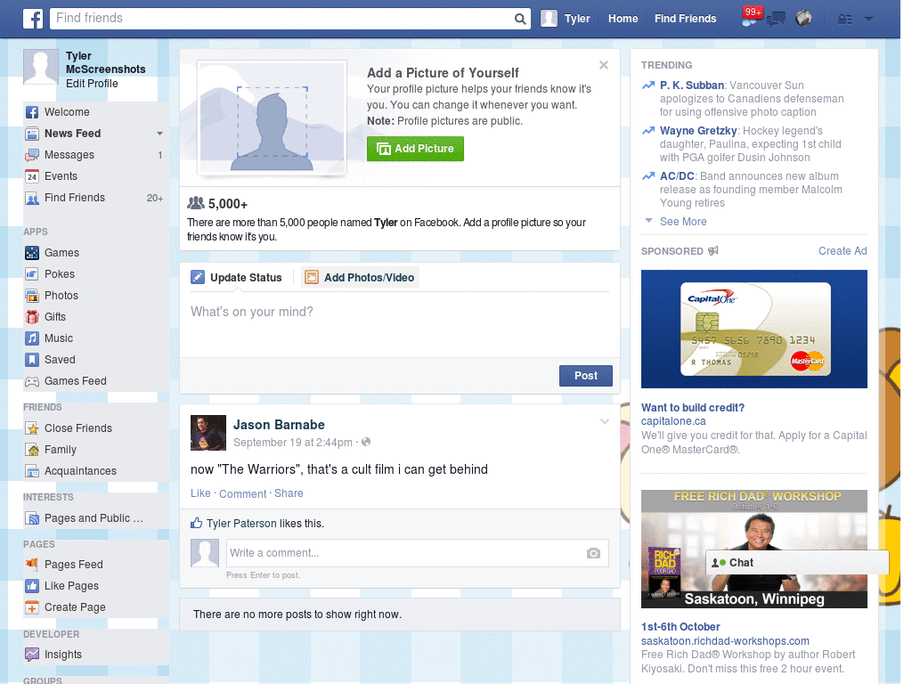 Facebook Theme #1