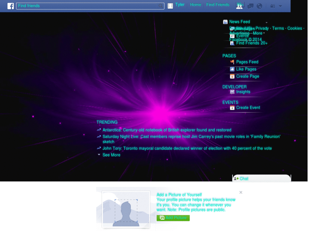 Facebook Purple Wonder