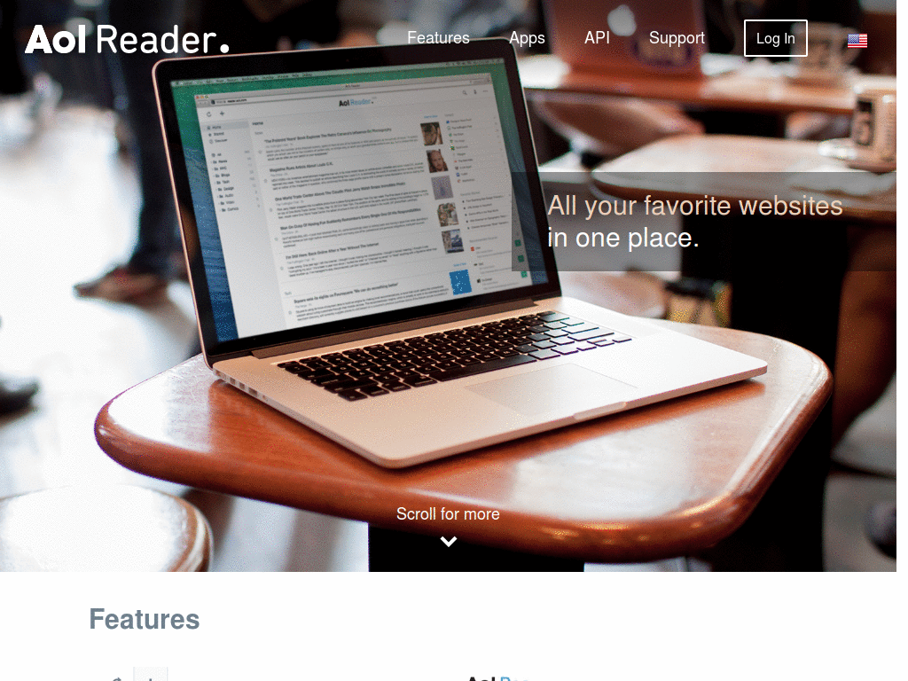 AOL Reader Full Screen