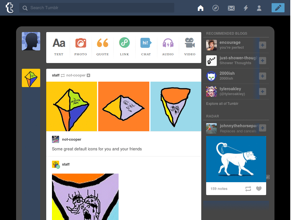 asteroids eclipse tumblr theme