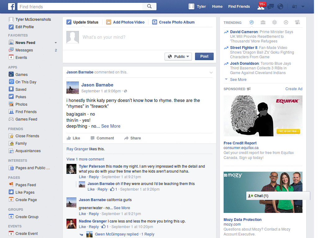 Fix New Facebook