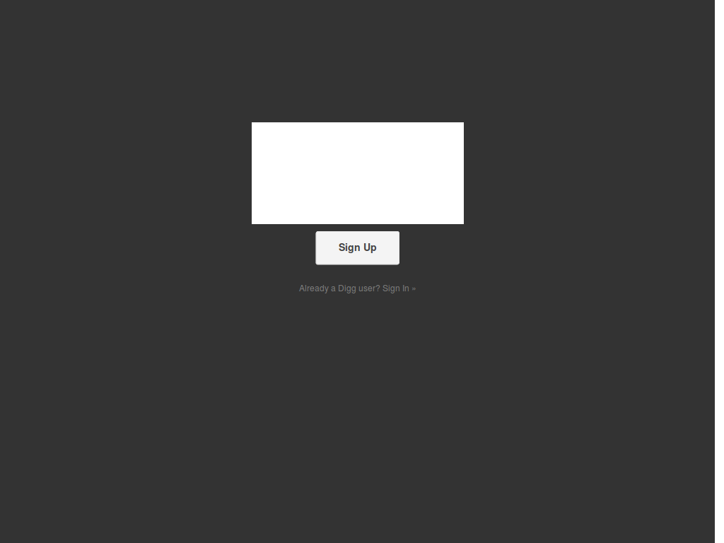 Dark Digg Reader