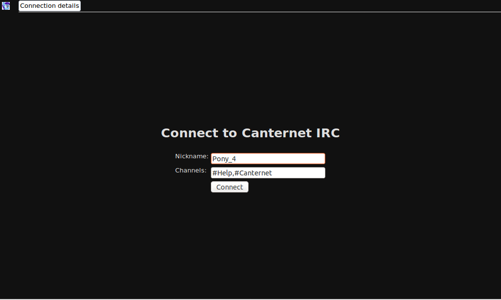 Basic Canternet Chat Design