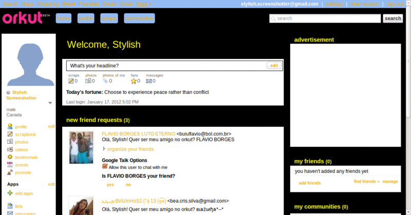 ORKUT SUPER SKIN.BY:VICTOR