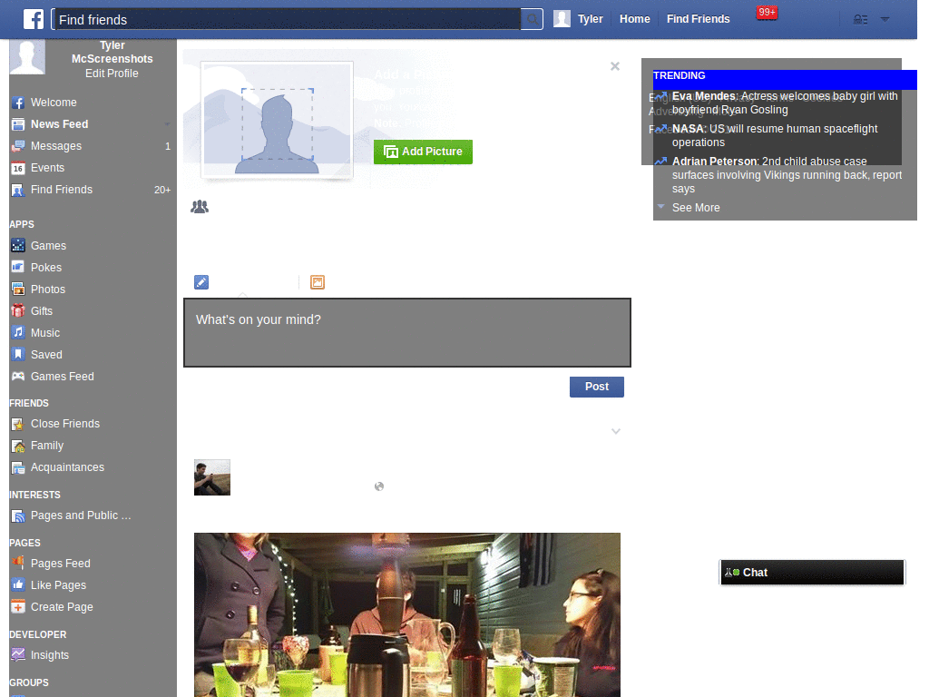 facebook deep blue